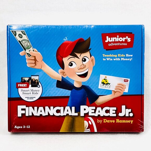 Financial Peace Jr. Kit By Dave Ramsey Teaching Kids Ages 3-12 About Money - NIB - Picture 1 of 7